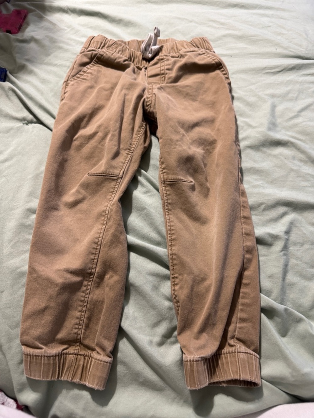 Cat & Jack Brown Kids Pull-On Jogger Jeans